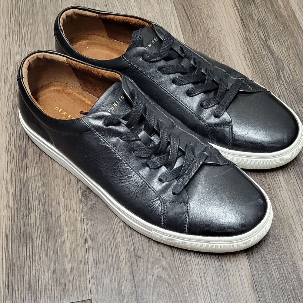 New Republic "Kurt" Leather Sneakers Size 13